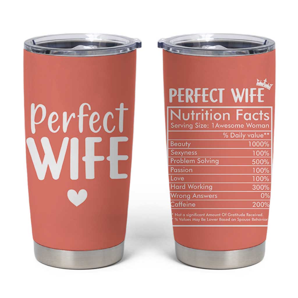 Gifts for Wife From Husband Tumbler Cup Wedding Anniversary Valentines Day Gift For Her Wifes Wifey