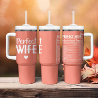 Gifts for Wife From Husband Tumbler With Handle Wedding Anniversary Valentines Day Gift For Her Wifes Wifey