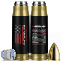 Best Husband Ever Bullet Tumbler Wedding Anniversary Valentines Day Gift For Him US Flag
