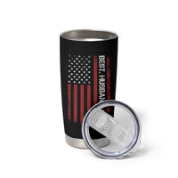 Best Husband Ever Tumbler Cup Wedding Anniversary Valentines Day Gift For Him US Flag