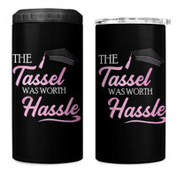 Graduation Gifts For Her 4 in 1 Can Cooler Tumbler The Tassel Was Worth The Hassle
