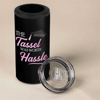 Graduation Gifts For Her 4 in 1 Can Cooler Tumbler The Tassel Was Worth The Hassle