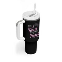 Graduation Gifts For Her Tumbler With Handle The Tassel Was Worth The Hassle
