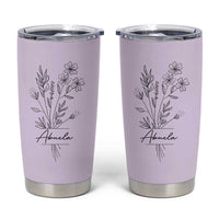 Abuela Gifts Tumbler Cup Mothers Day Gifts for Grandma from Grandchildren