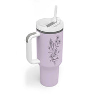 Abuela Gifts Tumbler With Handle Mothers Day Gifts for Grandma from Grandchildren