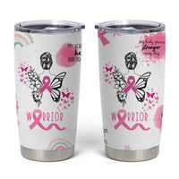 Breast Cancer Survivor Tumbler Cup With Inspirational Words Get Well Soon Gifts - Wonder Print Shop