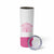 Breast Cancer Awareness Skinny Tumbler Pink Ribbon My God is Stronger Than Cancer Christian Gift - Wonder Print Shop