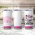 Breast Cancer Awareness Tumbler Cup Pink Ribbon My God is Stronger Than Cancer Christian Gift - Wonder Print Shop