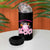 Breast Cancer Awareness 4 in 1 Can Cooler Tumbler Pink Ribbon Boojee Halloween Support The Fighters - Wonder Print Shop