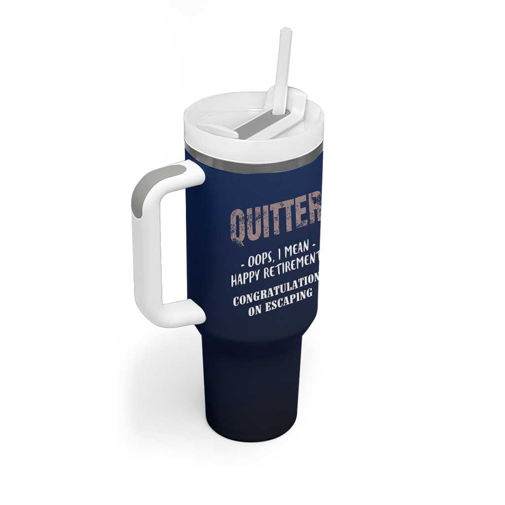 Happy Retirement Gifts Tumbler With Handle Coworker Leaving Goodbye Gift Farewell Gifts For Coworkers USA Flag