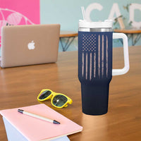 Happy Retirement Gifts Tumbler With Handle Coworker Leaving Goodbye Gift Farewell Gifts For Coworkers USA Flag