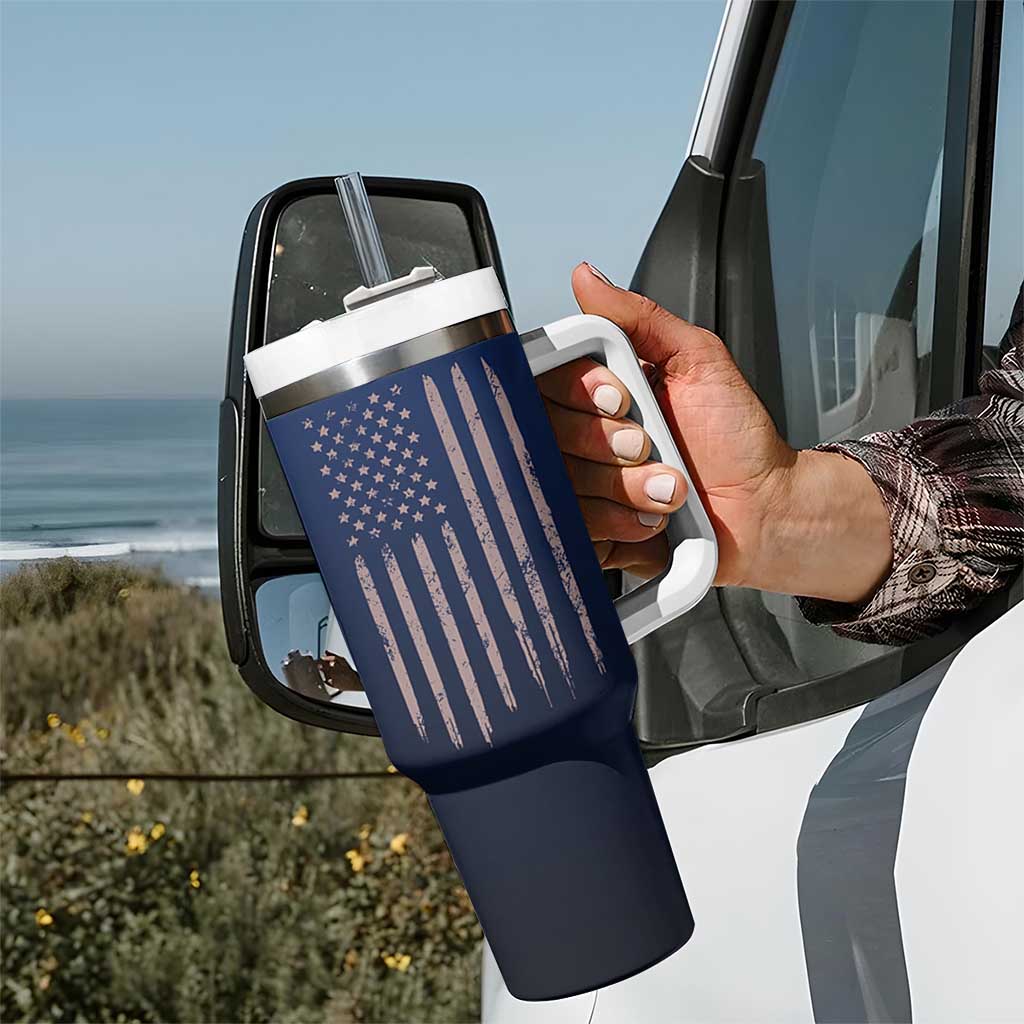 Happy Retirement Gifts Tumbler With Handle Coworker Leaving Goodbye Gift Farewell Gifts For Coworkers USA Flag