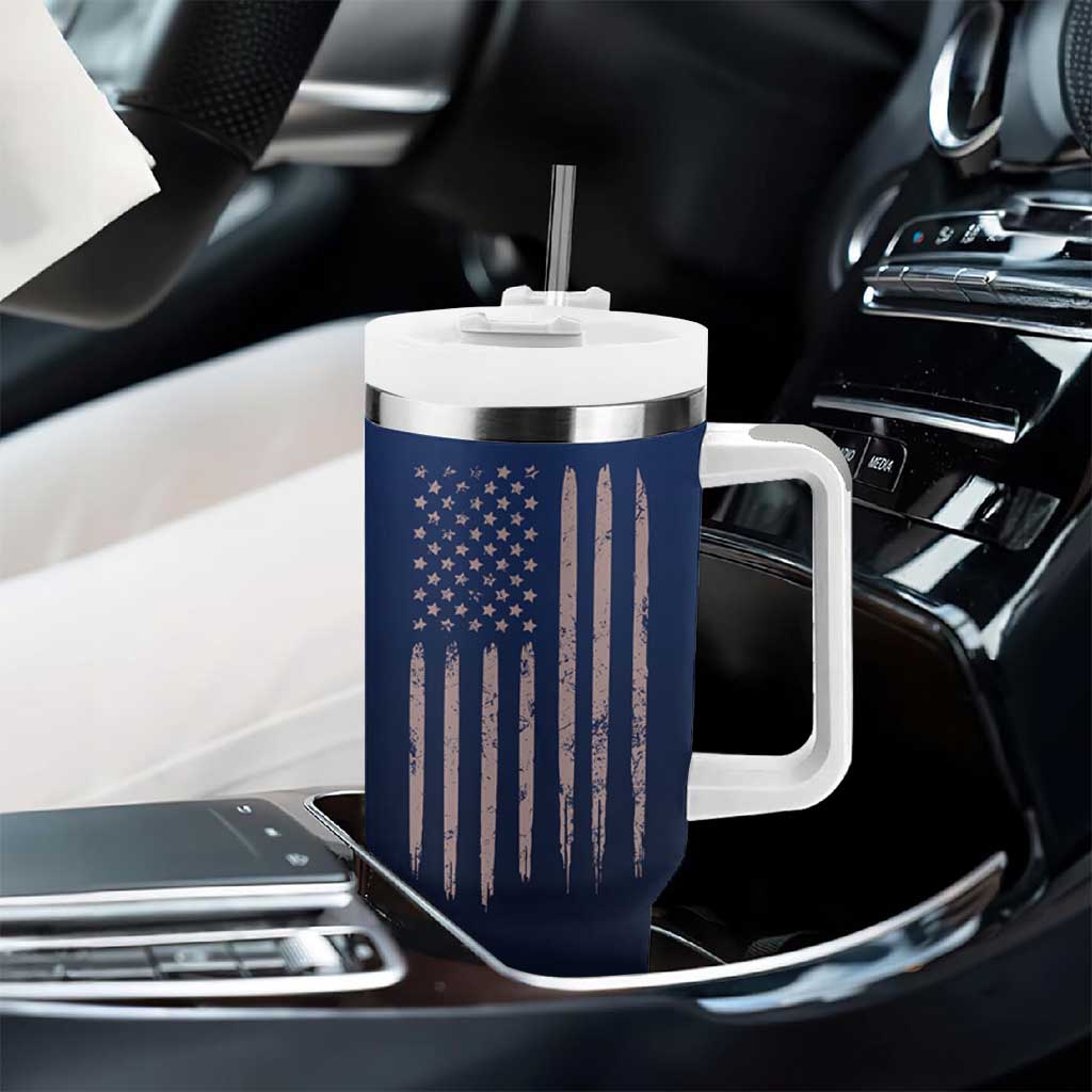 Happy Retirement Gifts Tumbler With Handle Coworker Leaving Goodbye Gift Farewell Gifts For Coworkers USA Flag