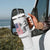 Dad Golf Tumbler With Handle Best Dad By Par Golfing Golfer American Flag Fathers Day