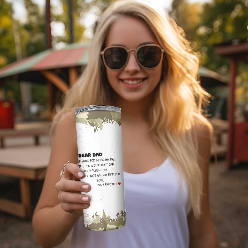 Gifts For Dad Skinny Tumbler Christmas Birthday Present Ideas For Father Husband Fathers Gift - Wonder Print Shop