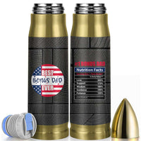 Best Bonus Dad Ever Bullet Tumbler Step Dad American Flag