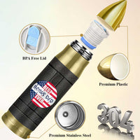 Best Bonus Dad Ever Bullet Tumbler Step Dad American Flag