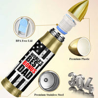 Fathers Day Gift For Bonus Dad Bullet Tumbler Birthday Gifts For Step Dad From Daughter Son Kids US Flag