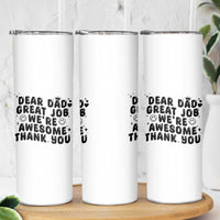 Funny Dad Skinny Tumbler Dad Father Step Dad Gift Fathers Day