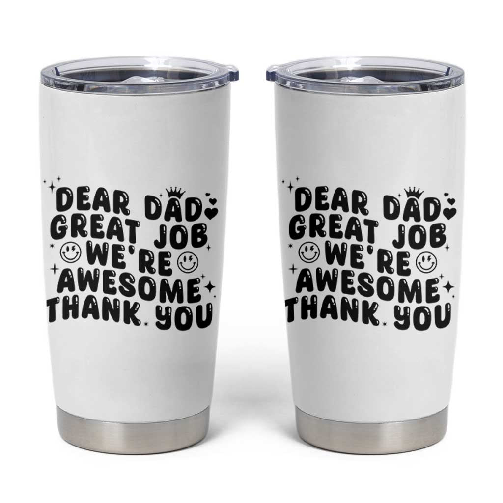Funny Dad Tumbler Cup Dad Father Step Dad Gift Fathers Day