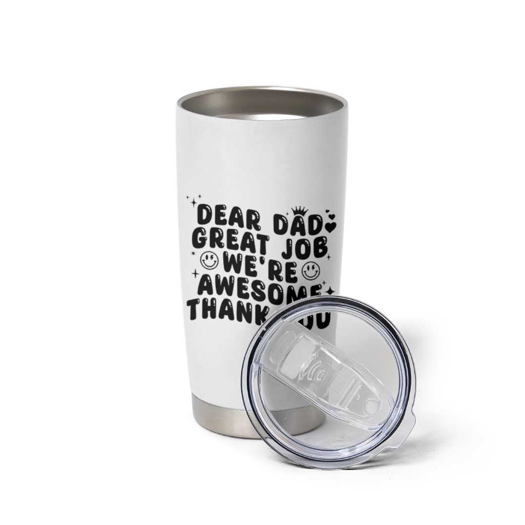 Funny Dad Tumbler Cup Dad Father Step Dad Gift Fathers Day