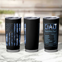 Christmas Gifts for Dad Tumbler Cup Husband Daddy Protector Hero Fathers Day Camo American Flag - Wonder Print Shop