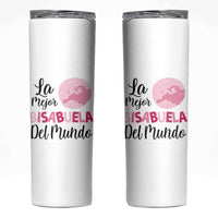 Great-grandmother Gifts in Spanish Skinny Tumbler La Mejor Bisabuela Del Mundo - Wonder Print Shop