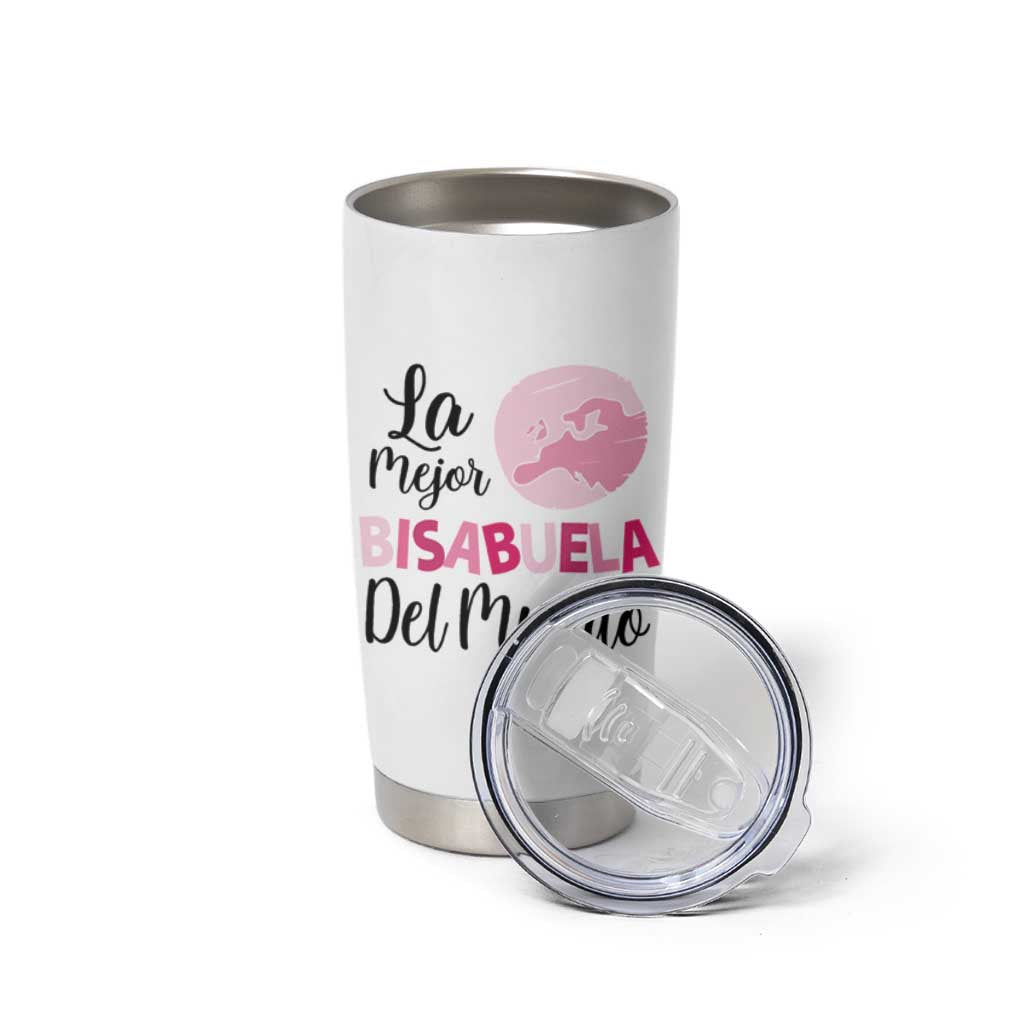 Great-grandmother Gifts in Spanish Tumbler Cup La Mejor Bisabuela Del Mundo - Wonder Print Shop