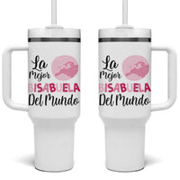 Great-grandmother Gifts in Spanish Tumbler With Handle La Mejor Bisabuela Del Mundo - Wonder Print Shop