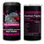 Funny Dinosaur Teacher 4 in 1 Can Cooler Tumbler Teachersaurus Like A Normal Teacher But More Awesome - Wonder Print Shop
