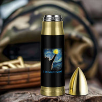 Van Gogh Cat Bullet Tumbler I Do What I Want Funny Cat Lover Starry Night