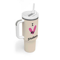 English Grammar Teacher Tumbler With Handle There Their They're Funny Humor - Wonder Print Shop