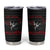 Scary Halloween Skeleton Tumbler Cup Just Waiting for Halloween Spooky Spider Web Horror Spooky Decoration - Wonder Print Shop