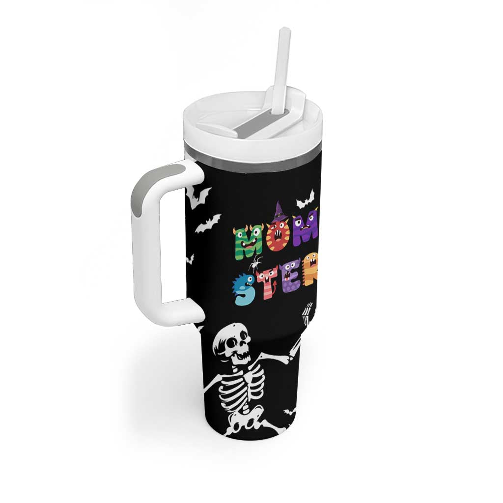 Funny Gifts For Mom Tumbler With Handle Halloween Mom Gift Spooky Mama Mom-Ster