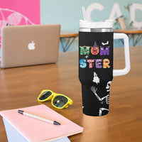 Funny Gifts For Mom Tumbler With Handle Halloween Mom Gift Spooky Mama Mom-Ster