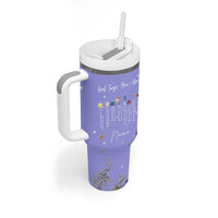 Personalized Christian Birthday Gifts for Women Tumbler With Handle Custom Name God Says You Are Bible Verse