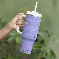 Personalized Christian Birthday Gifts for Women Tumbler With Handle Custom Name God Says You Are Bible Verse