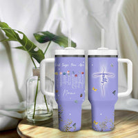 Personalized Christian Birthday Gifts for Women Tumbler With Handle Custom Name God Says You Are Bible Verse