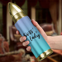 Personalized Boss Lady Bullet Tumbler Custom Name Gifts for Office Bosses Coworkers Leaders Managers