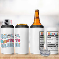 Aunt Gifts 4 in 1 Can Cooler Tumbler Auntie Birthday Cool Aunts Club
