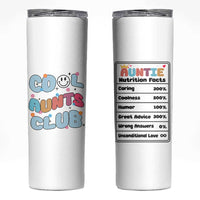 Aunt Gifts Skinny Tumbler Auntie Birthday Cool Aunts Club