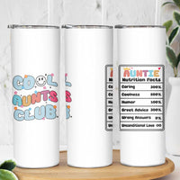 Aunt Gifts Skinny Tumbler Auntie Birthday Cool Aunts Club