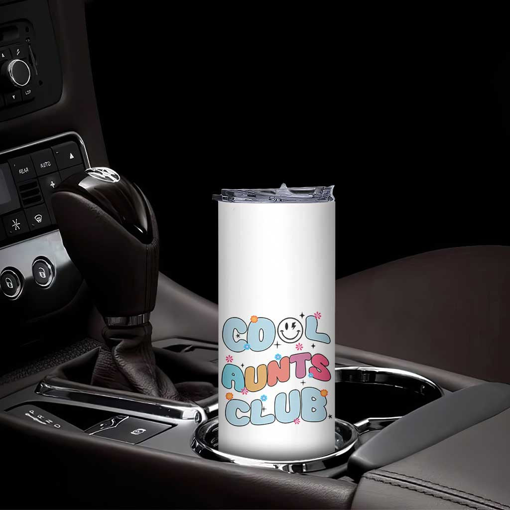 Aunt Gifts Skinny Tumbler Auntie Birthday Cool Aunts Club