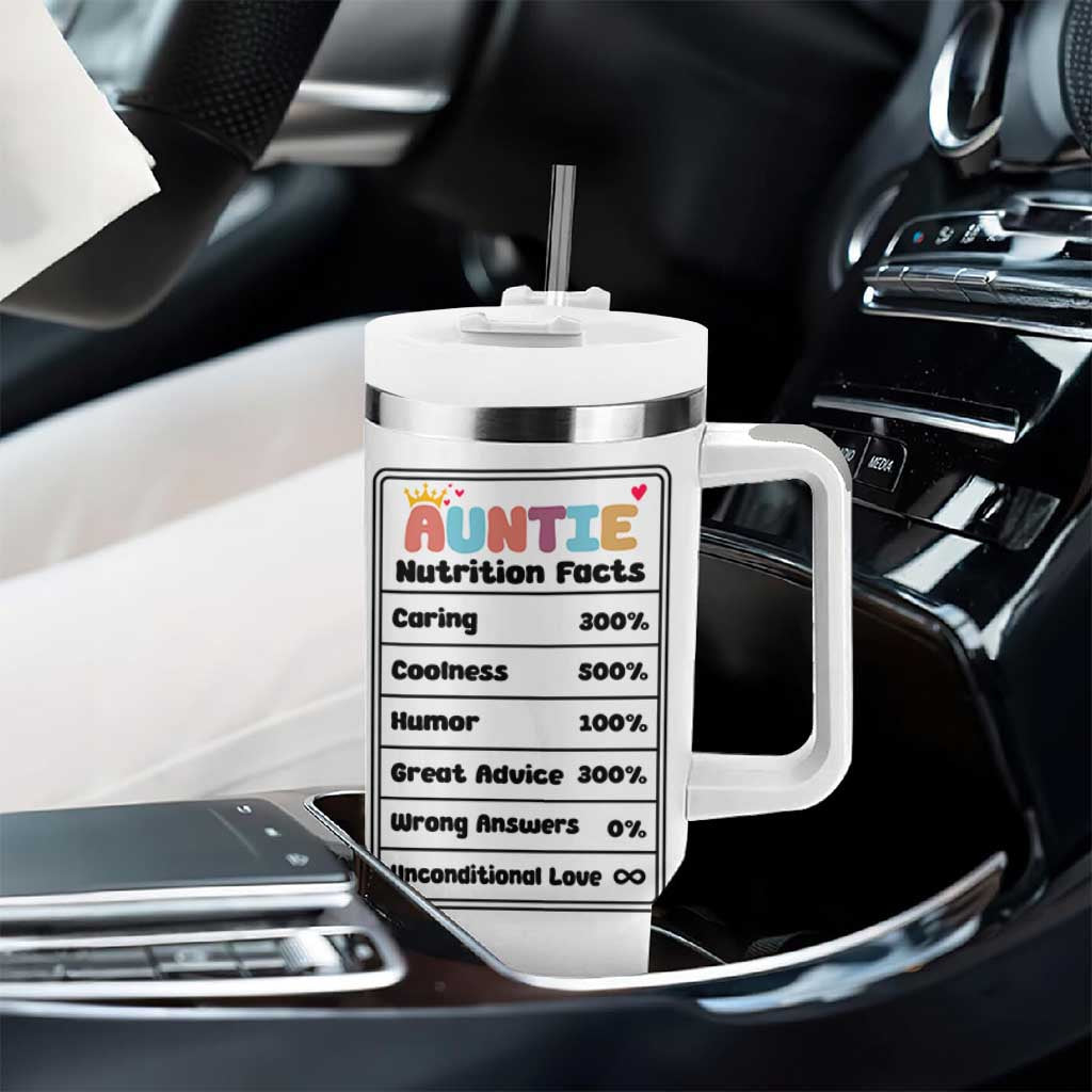 Aunt Gifts Tumbler With Handle Auntie Birthday Cool Aunts Club