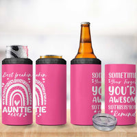 Aunt Gifts 4 in 1 Can Cooler Tumbler Gift For New Aunts Auntie Birthday