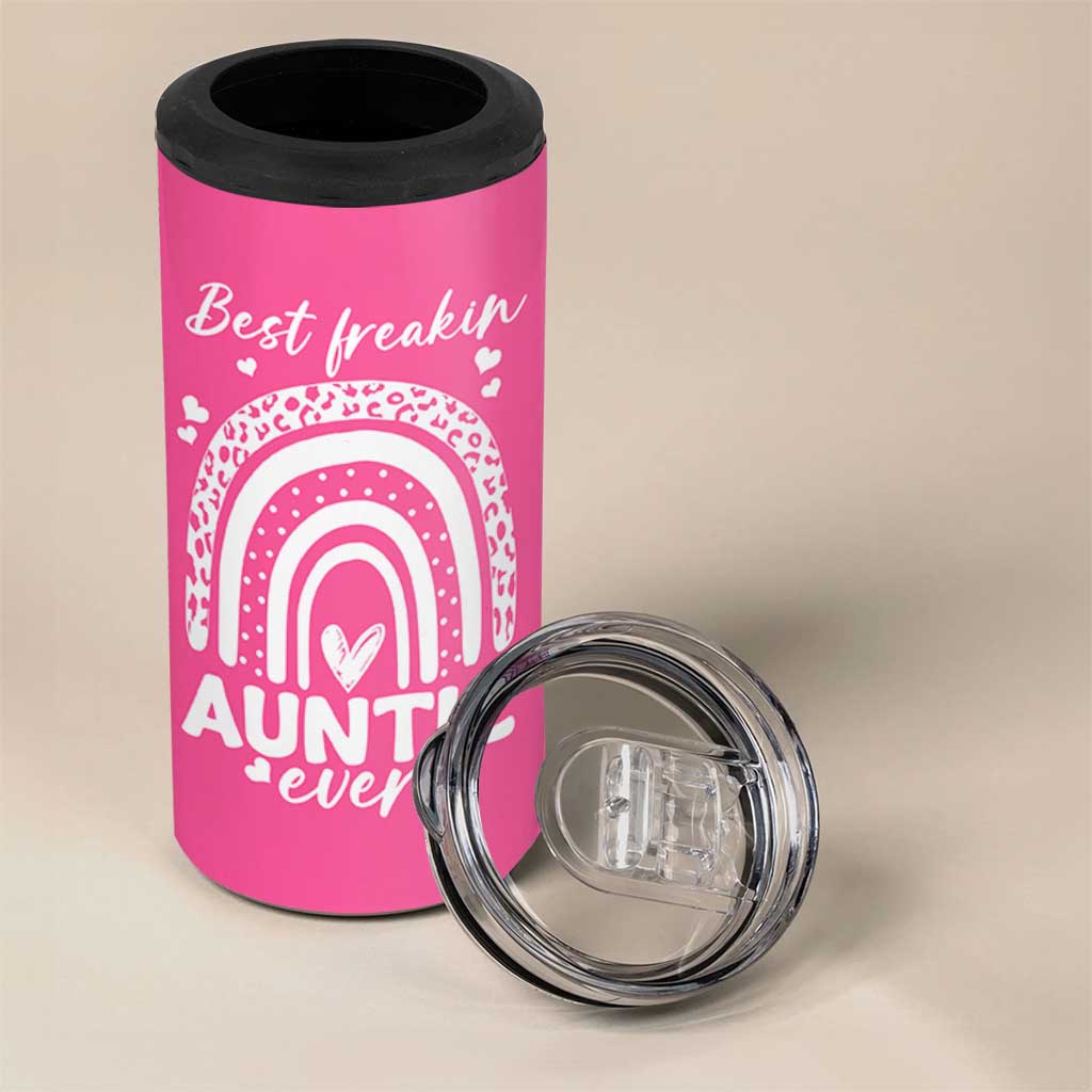 Aunt Gifts 4 in 1 Can Cooler Tumbler Gift For New Aunts Auntie Birthday