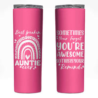 Aunt Gifts Skinny Tumbler Gift For New Aunts Auntie Birthday