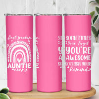 Aunt Gifts Skinny Tumbler Gift For New Aunts Auntie Birthday
