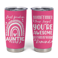 Aunt Gifts Tumbler Cup Gift For New Aunts Auntie Birthday