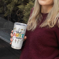 Funny Aunt Tumbler Cup Best Auntie Ever - Wonder Print Shop